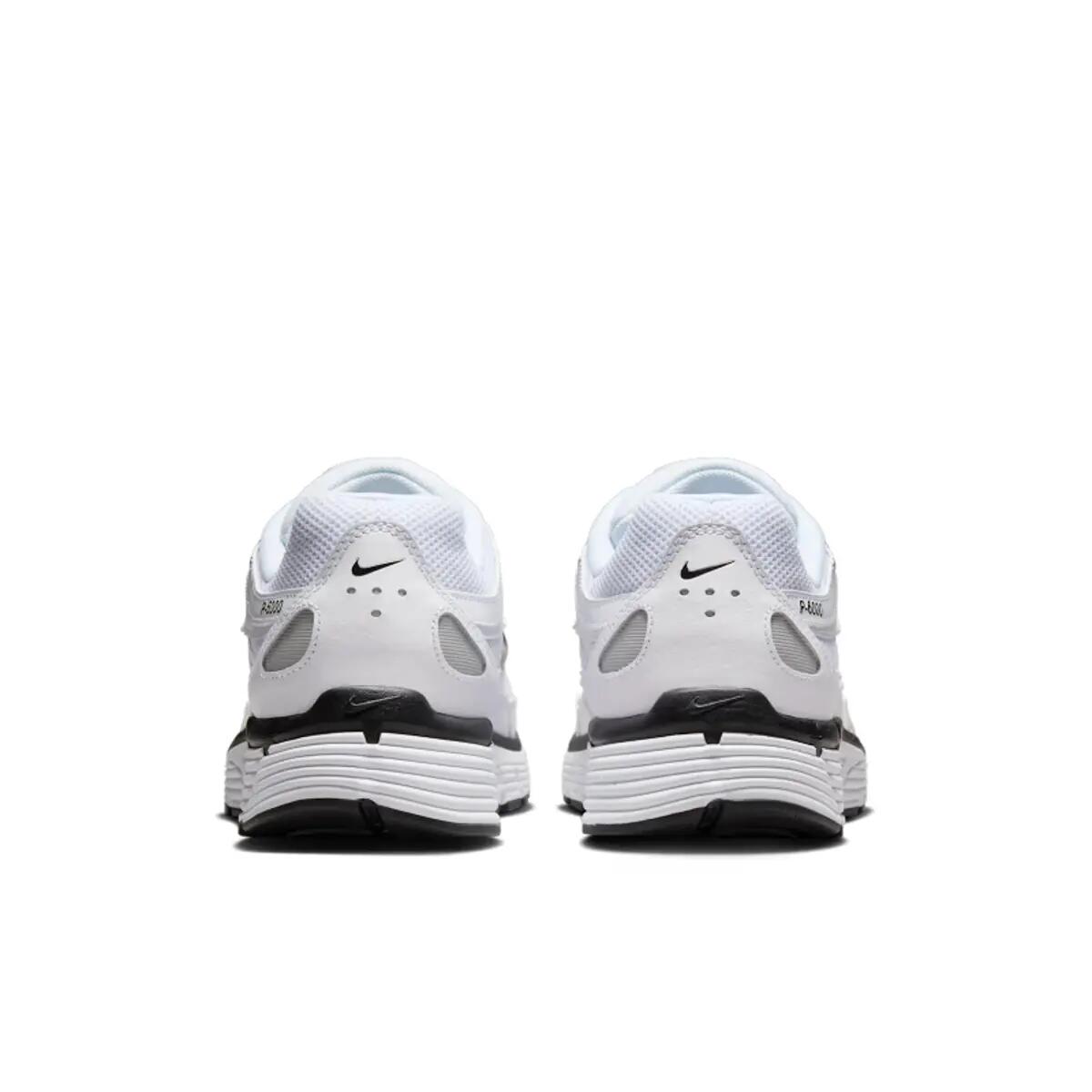 Nike P 6000 White Metallic Silver Black 6/6