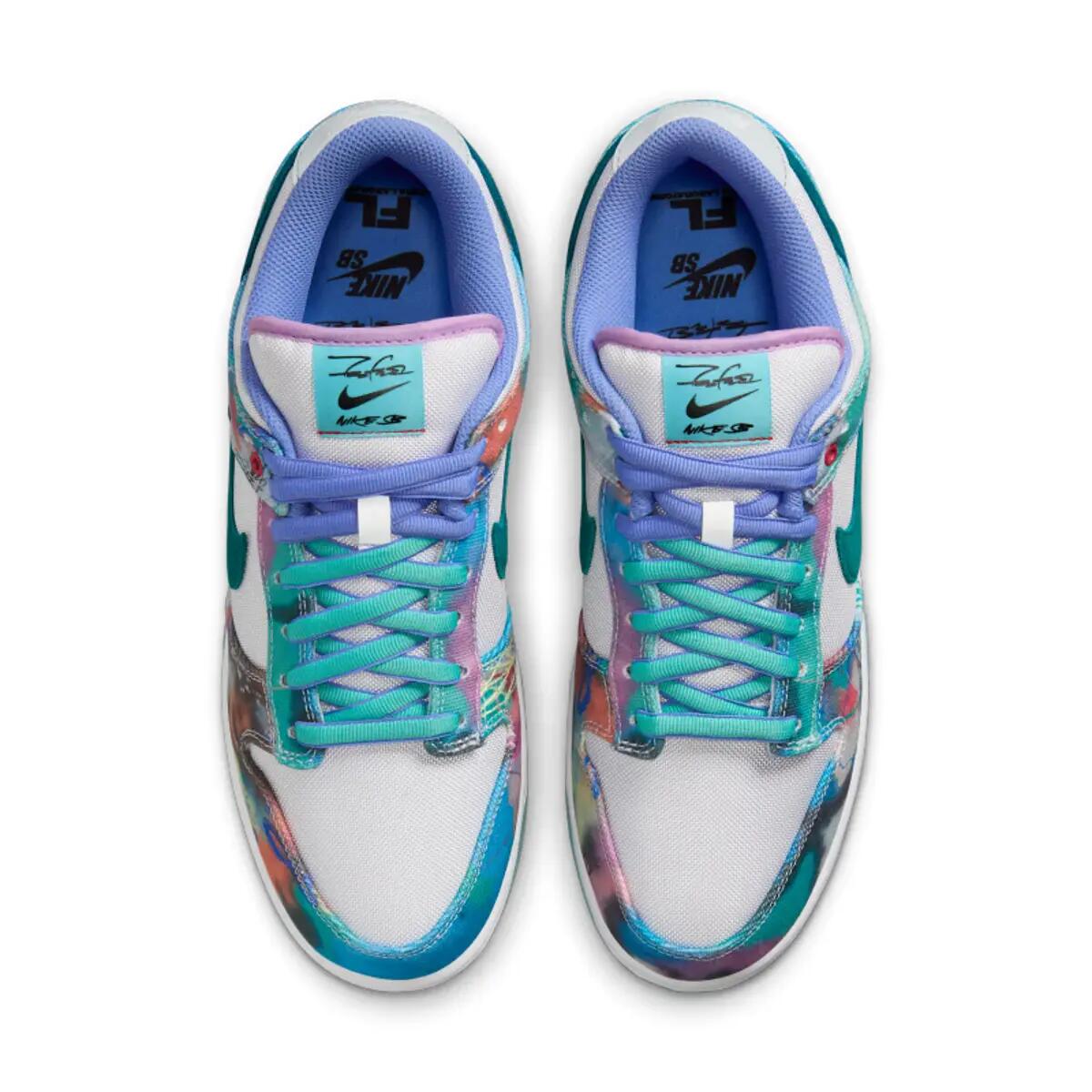SB Dunk Low Futura Laboratories Bleached Aqua 5/6