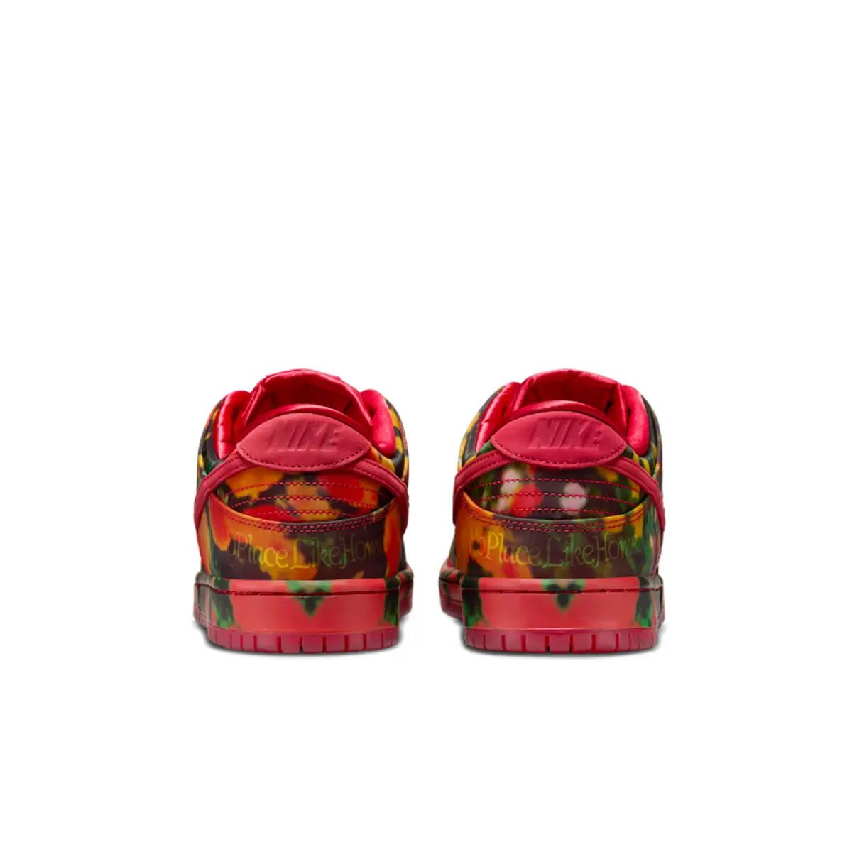 Chaussures  SB Dunk Low The Wizard of Oz Poppy Field 6/6