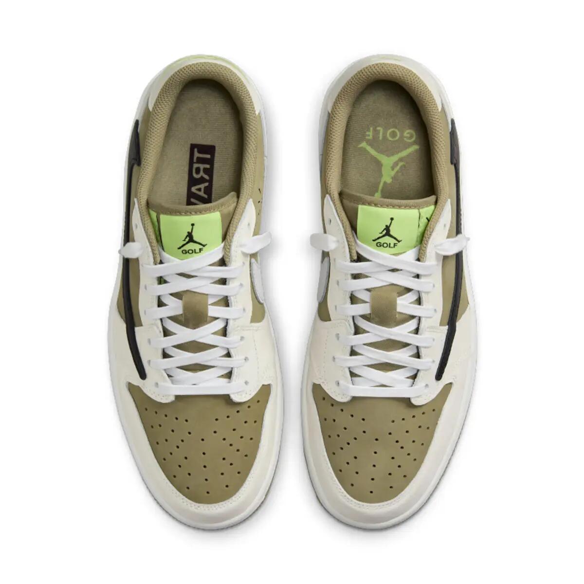 Zapatillas  1 Retro Low Golf Travis Scott Neutral Olive 5/6