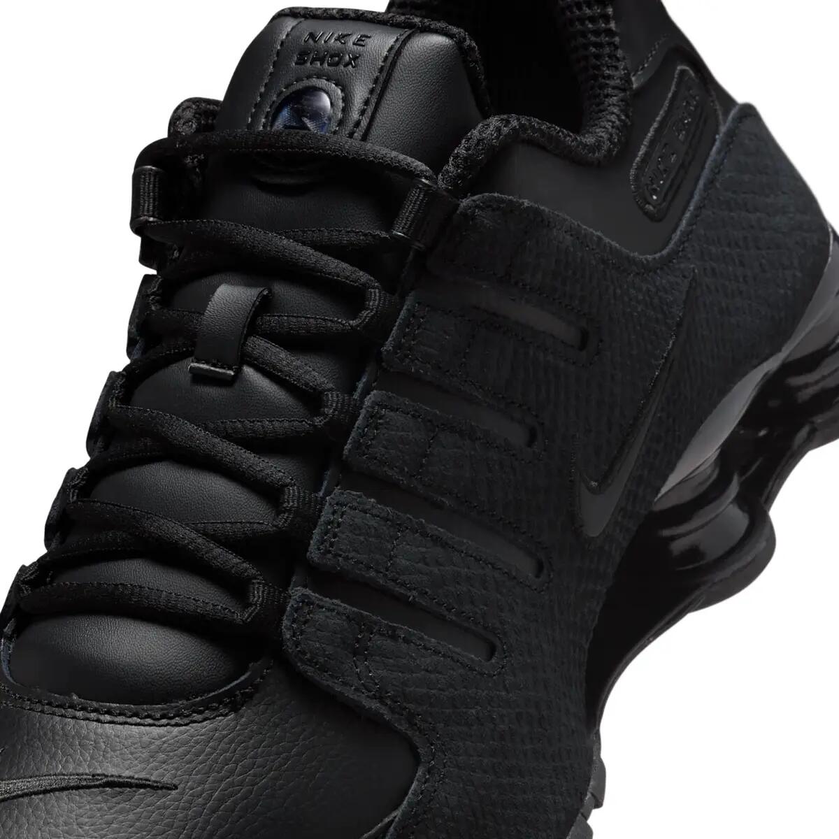 Męskie - Nike Shox Nz - 378341-001 - Czarny 6/6