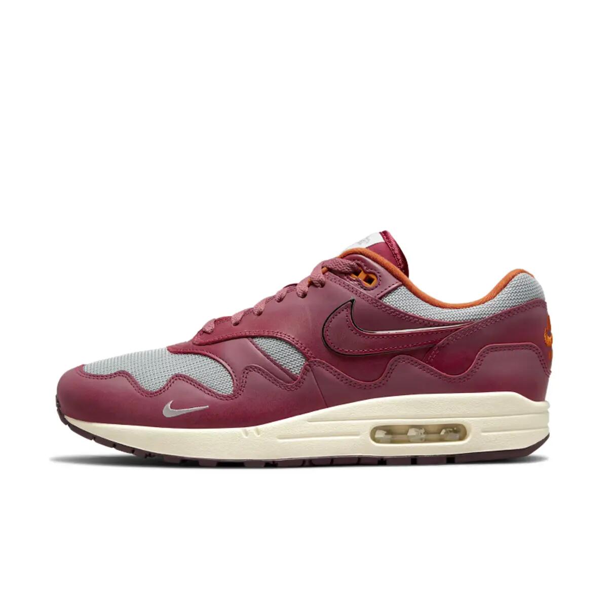 Air Max 1 Patta Waves Rush Maroon 3/6
