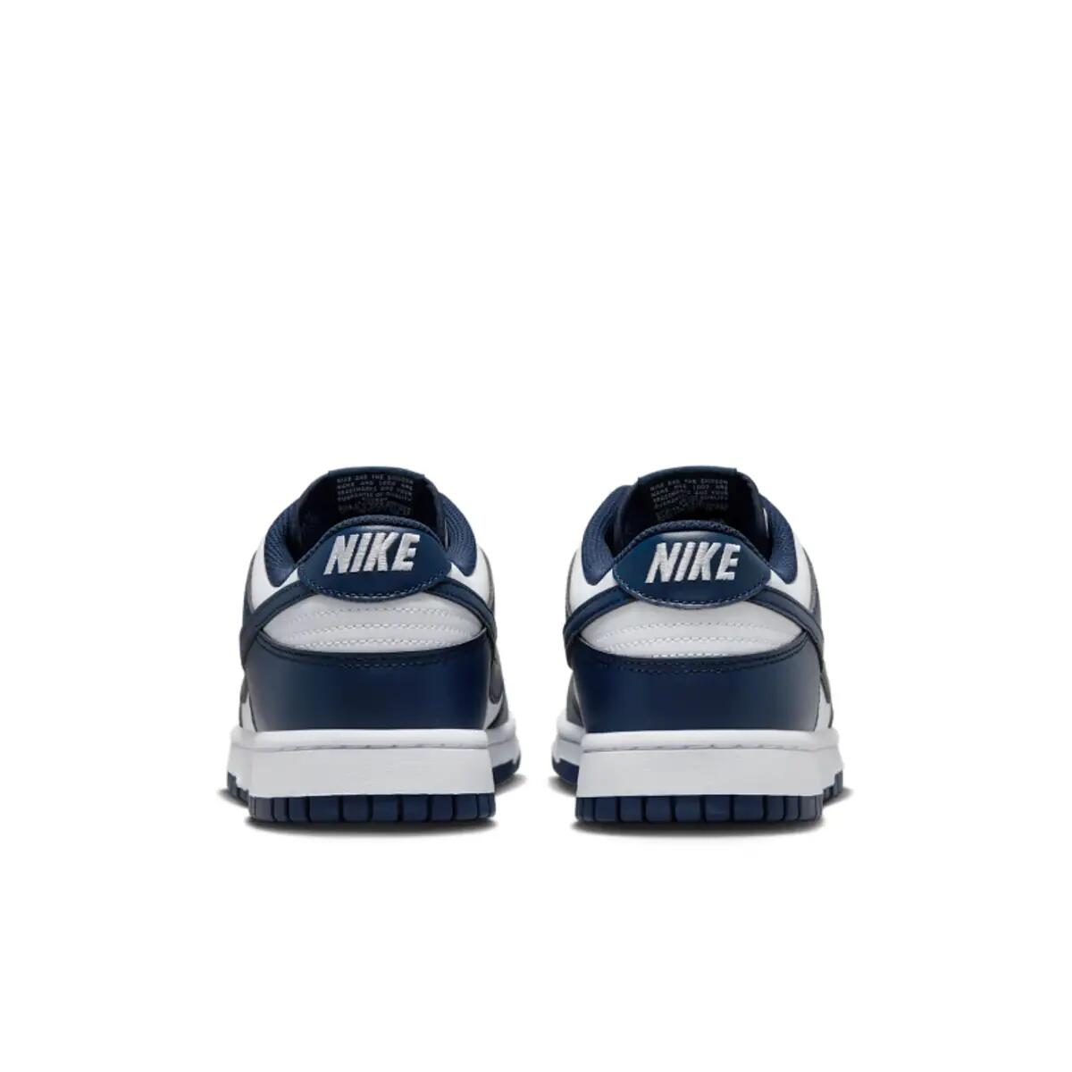 Nike Dunk Low White Midnight Navy 6/6