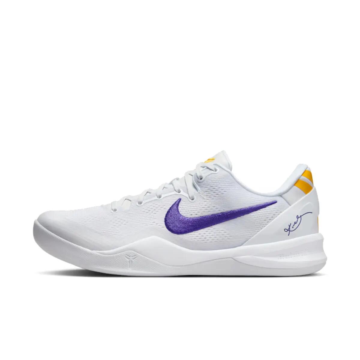 Chaussures  Kobe 8 Protro Lakers Home 3/6
