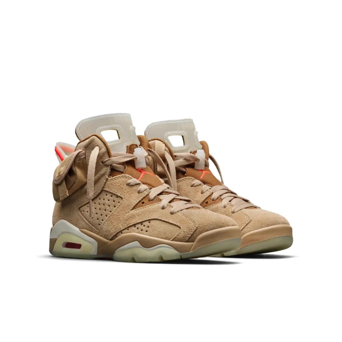 Schoenen  6 Retro Travis Scott British Khaki 4/6