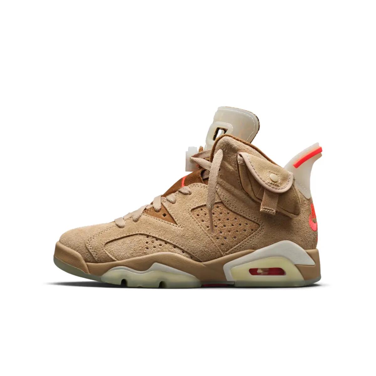 Schoenen  6 Retro Travis Scott British Khaki 3/6