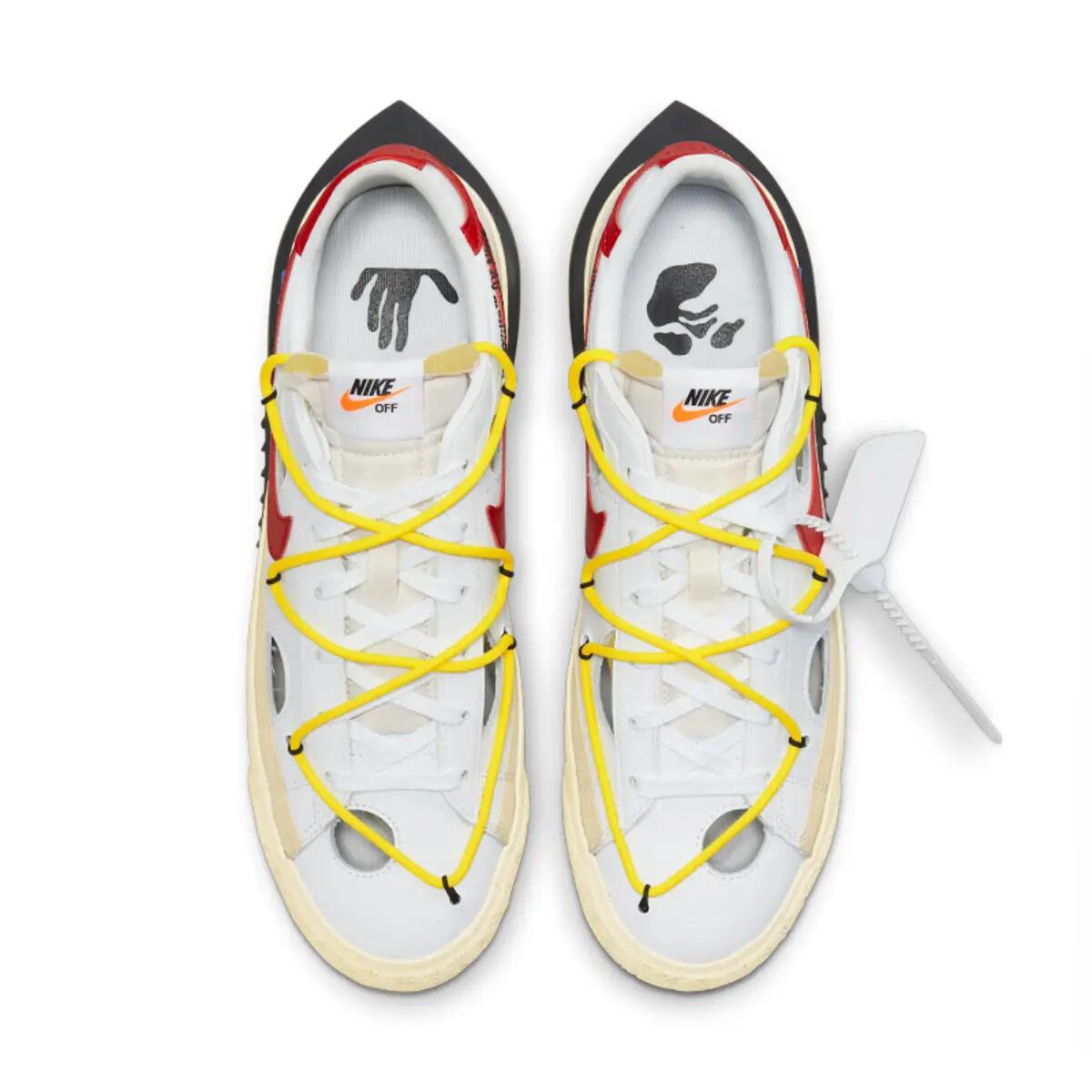 Chaussures  Blazer Low Off-White University Red 5/6
