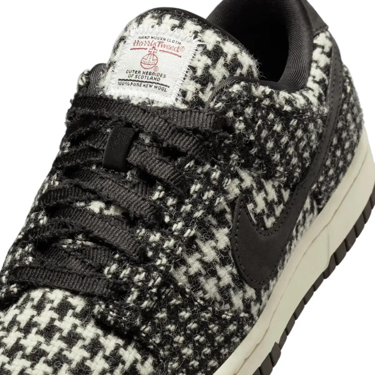 Dunk Low Harris Tweed White Black Multi 6/6