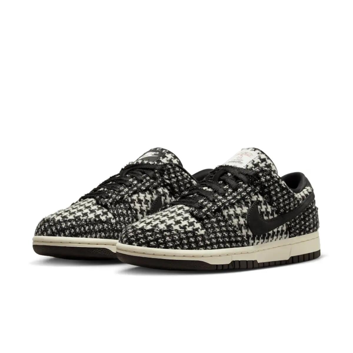 Dunk Low Harris Tweed White Black Multi 5/6