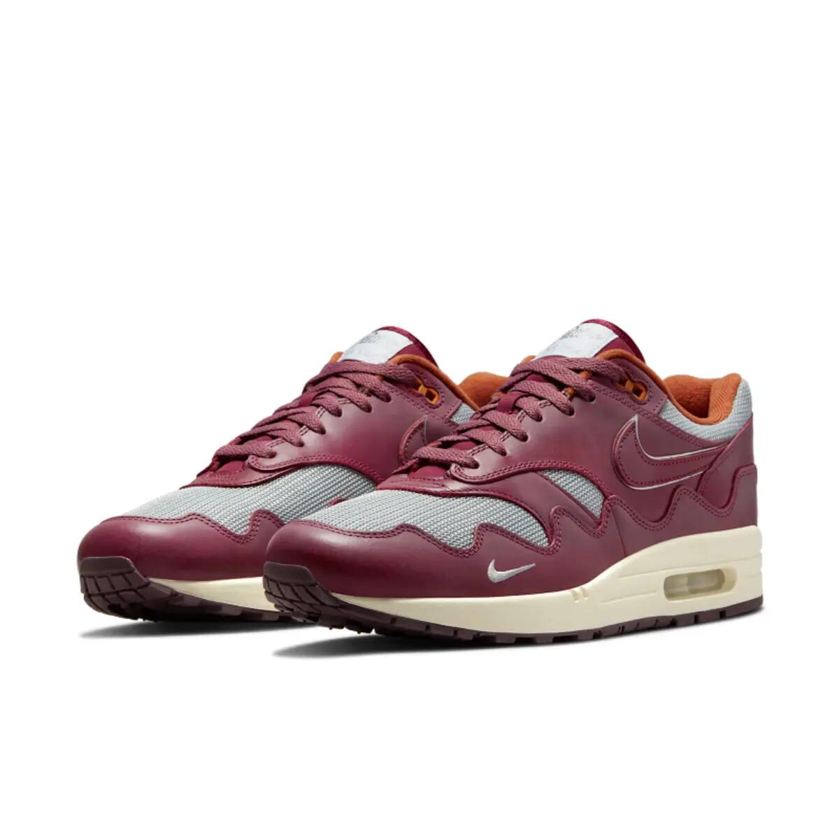 Air Max 1 Patta Waves Rush Maroon 4/6