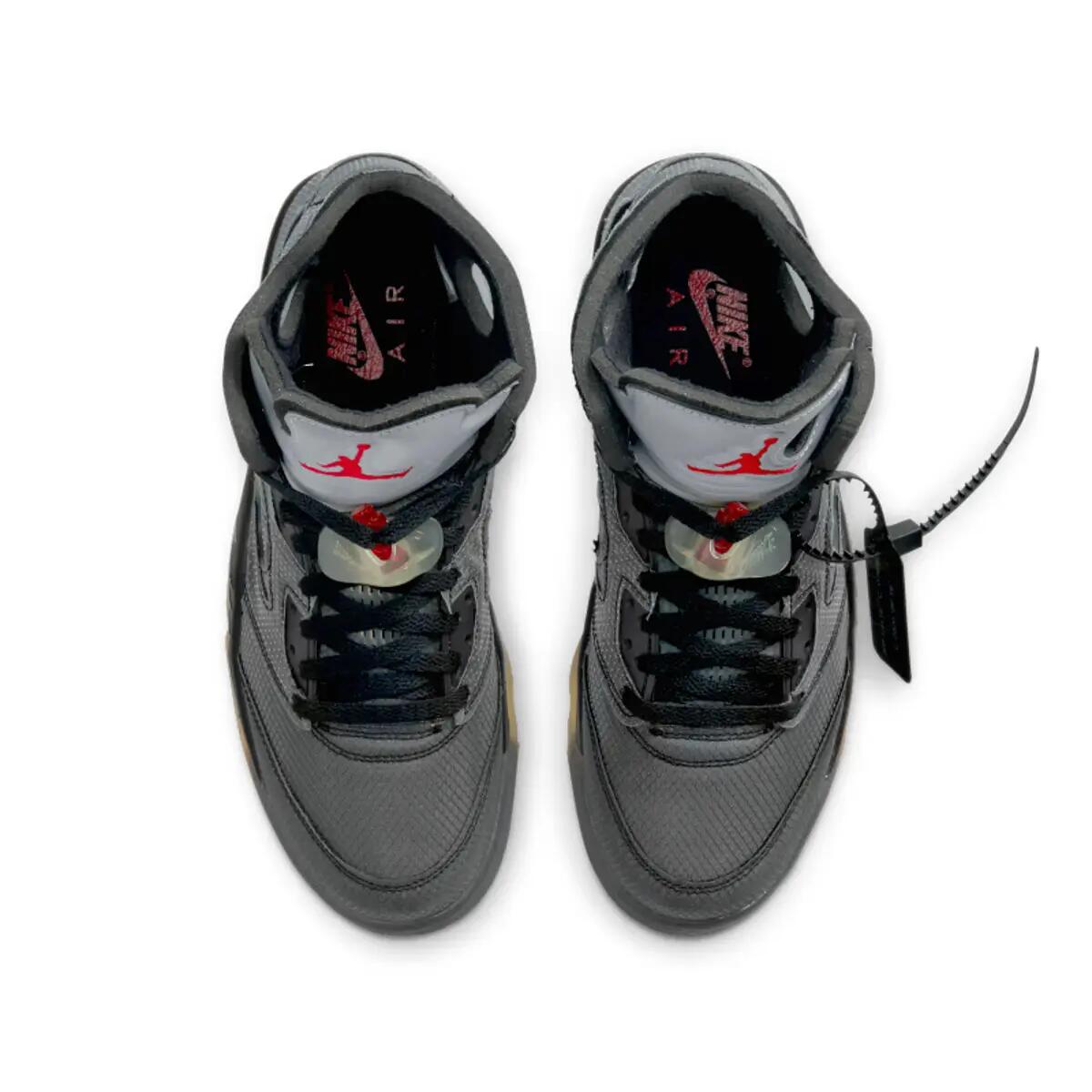 Chaussures Off-White Air Jordan 5 Retro Black 6/6