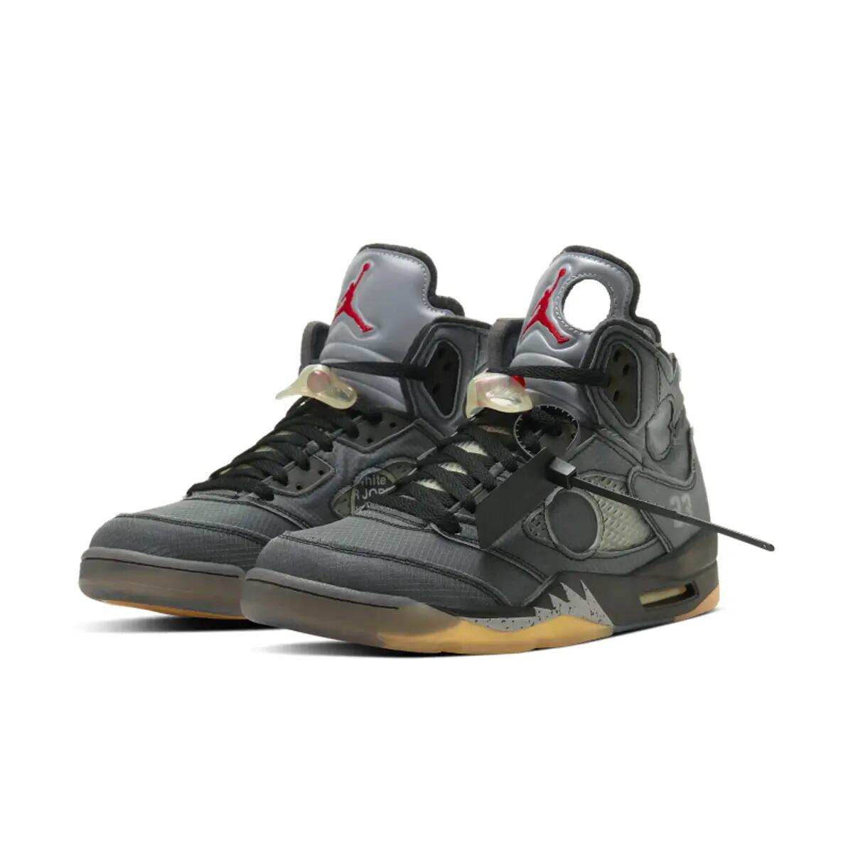 Chaussures Off-White Air Jordan 5 Retro Black 5/6