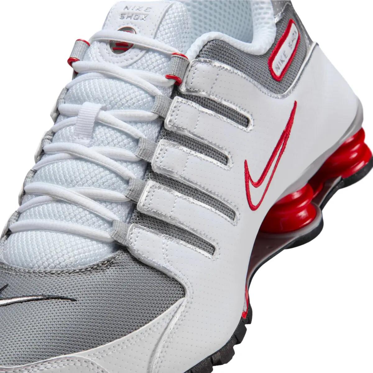 Nike Shox NZ White Sport Red 6/6