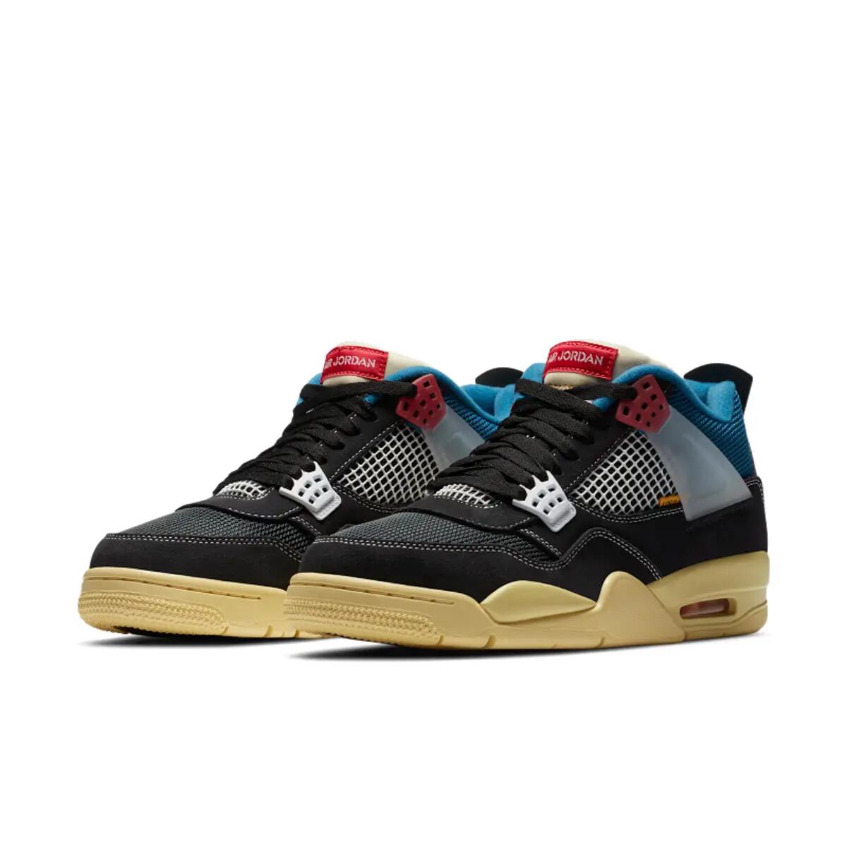 Air Jordan 4 Retro Union Off Noir 4/6