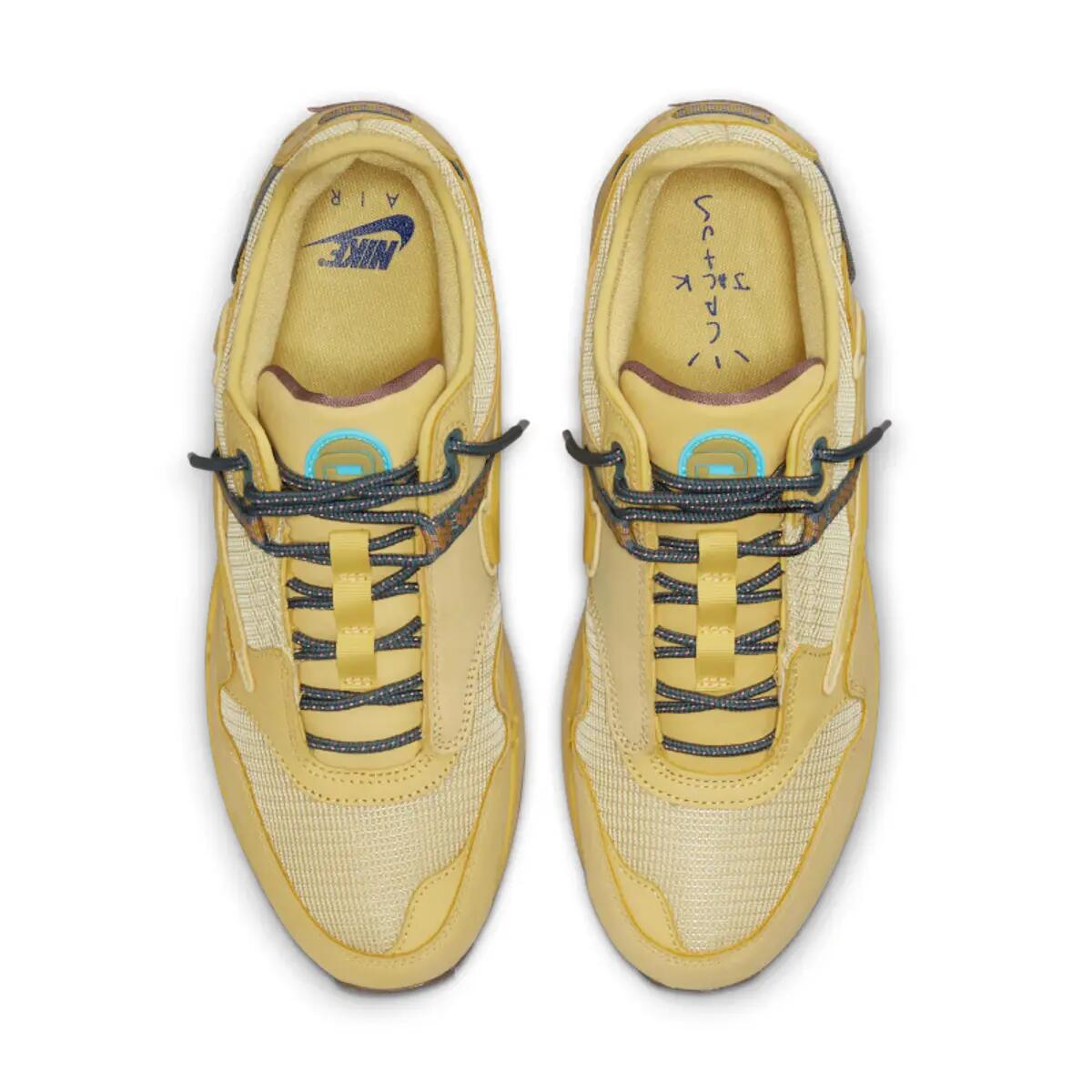 Schoenen  Air Max 1 Travis Scott Cactus Jack Saturn Gold 5/7