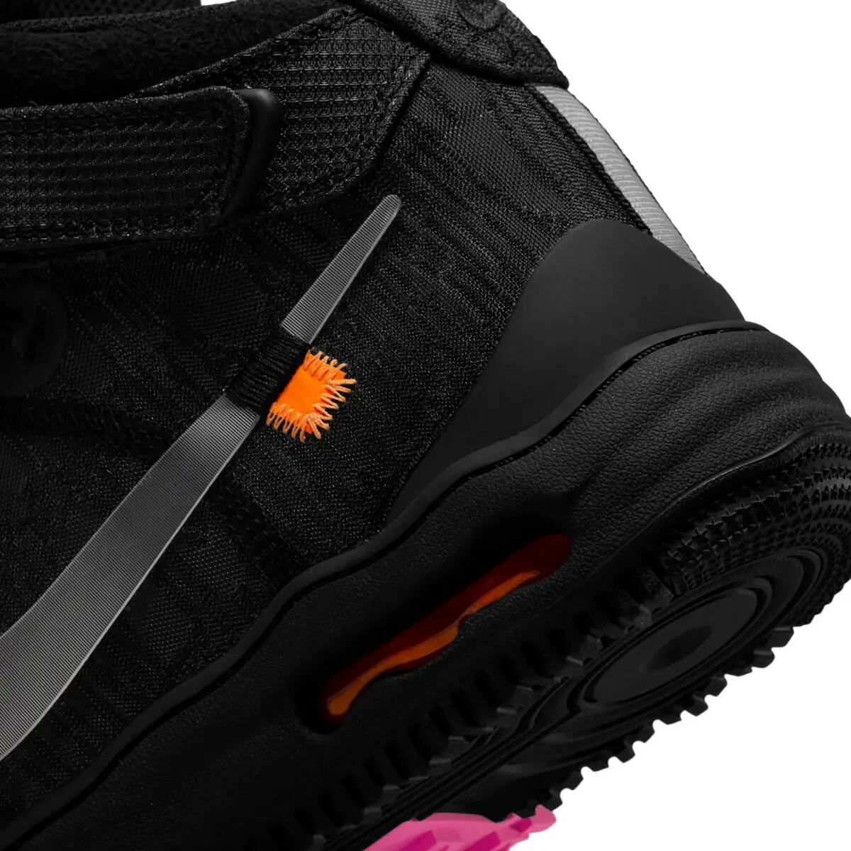 Schoenen  Air Force 1 Mid Off-White Clear Black 6/6