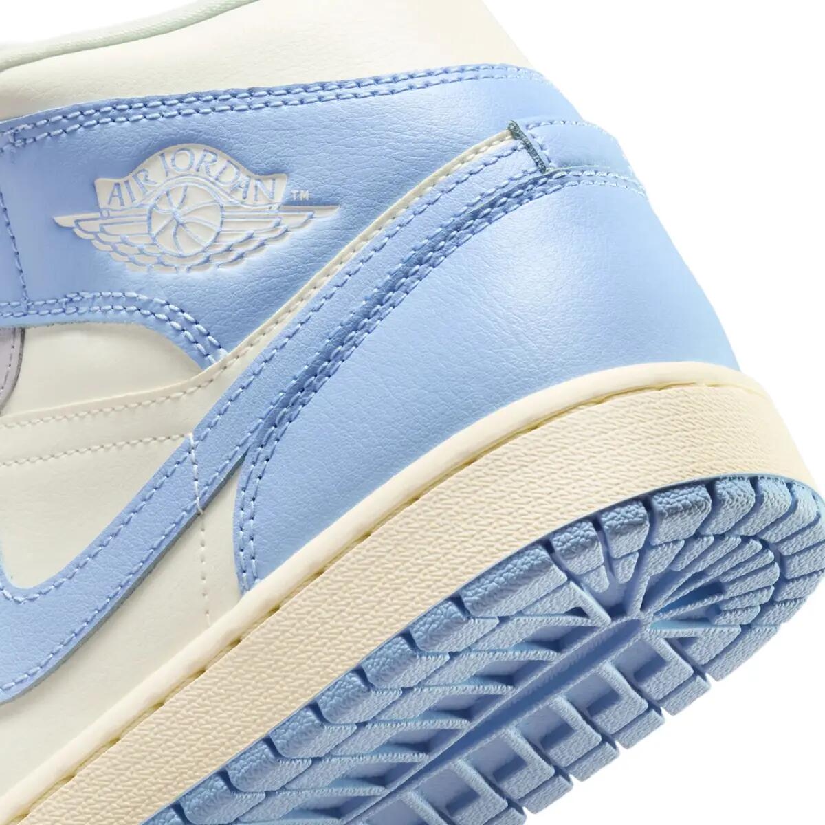 Jordan 1 Mid Psychic Blue Sail Coconut Milk (Women's) 6/6