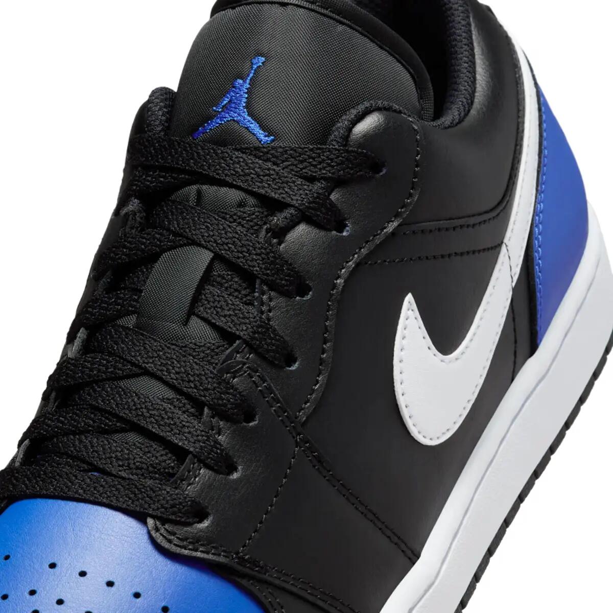 Air Jordan 1 Low Black Royal Toe 6/6