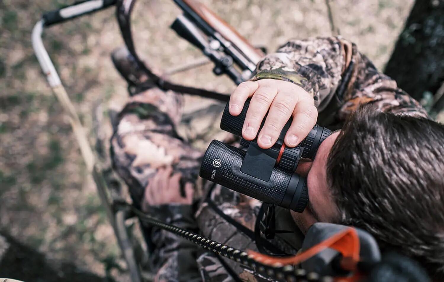 BUSHNELL NITRO 10X42 BLACK ROOF FMC UWD EXO TÁVCSŐ 8/10
