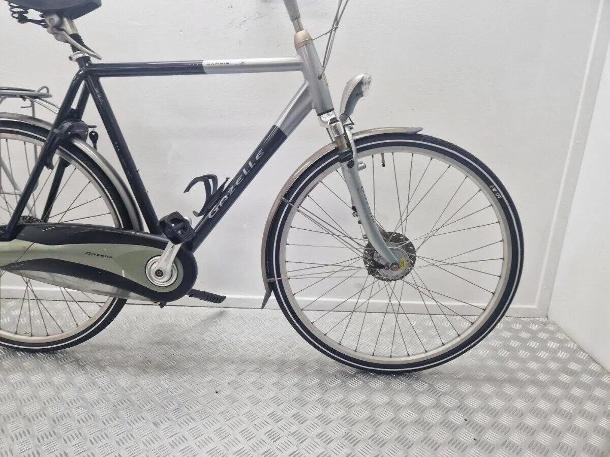 Gazelle Saphir, Shimano Nexus, blauw 3/3