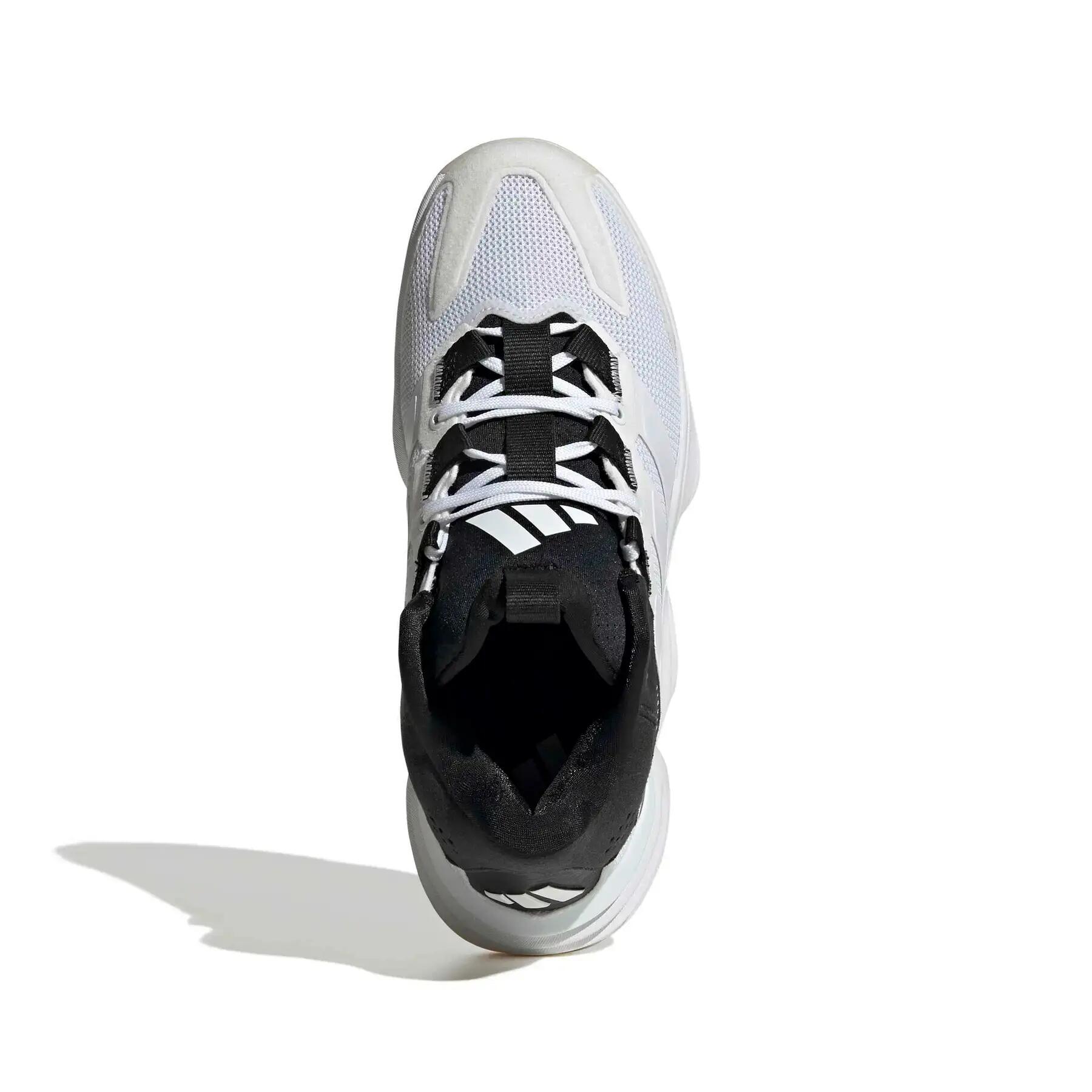 Adidas Court Stabil Damen Sportschuhe Weiß 6/7