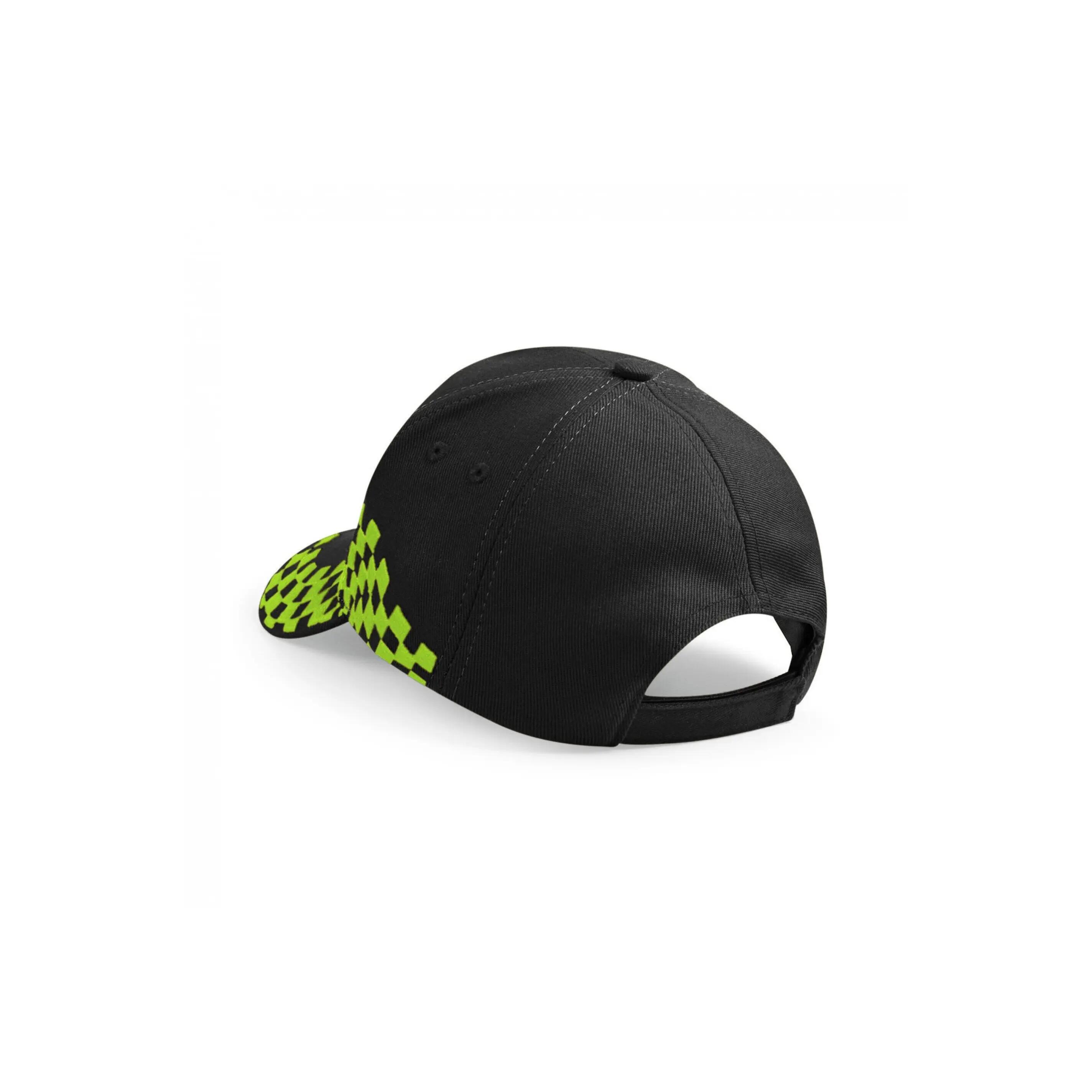 Casquette Grand Prix - Black / Lime Green - One Size 2/2