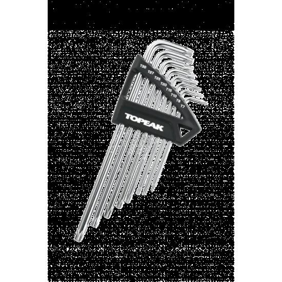 Clés Torx Topeak Torx Wrench Set (8 clés)