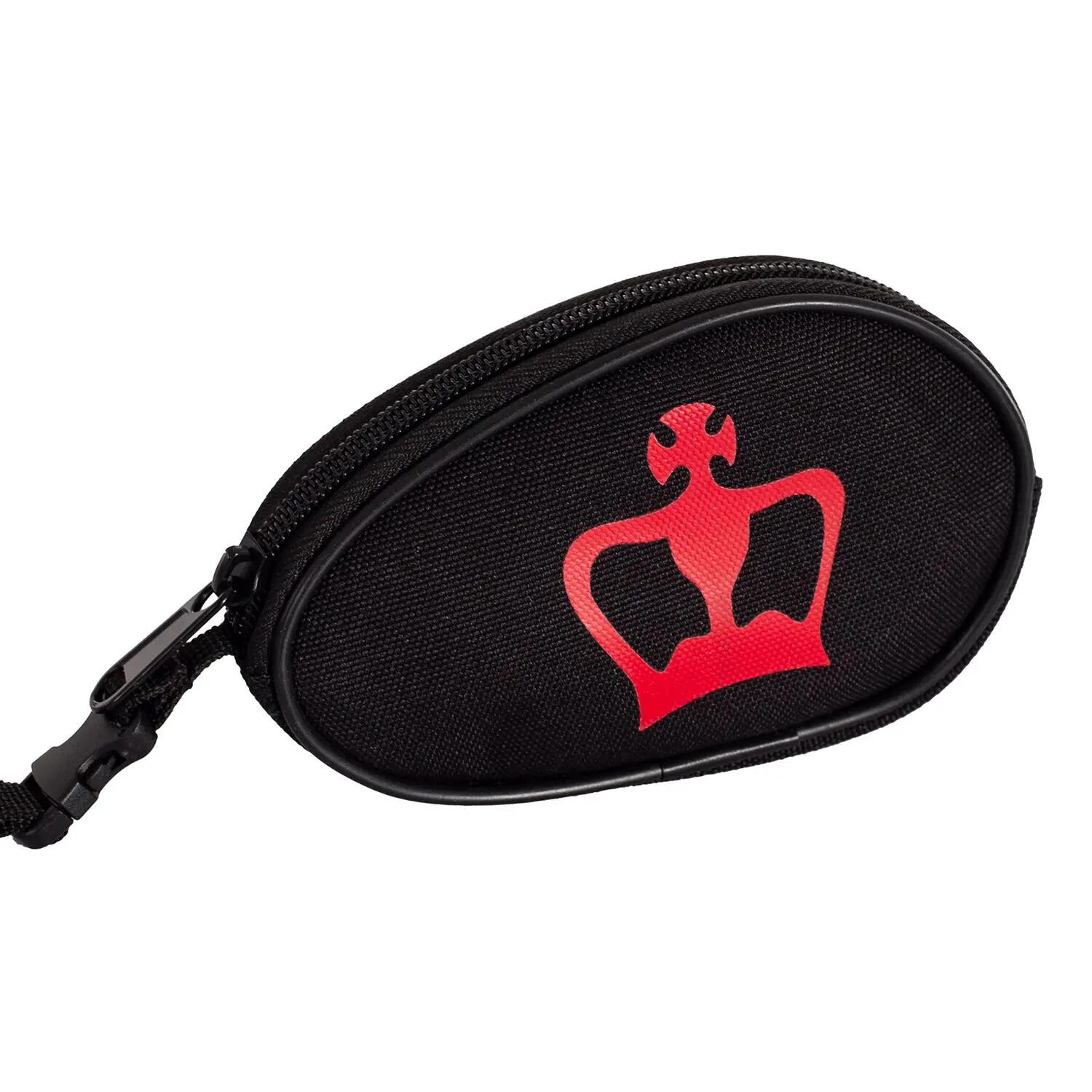 Black Crown Münzgeldbörse Schwarz/rot 4/5