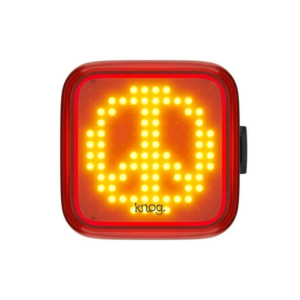 Rear bike light Knog Blinder - Peace