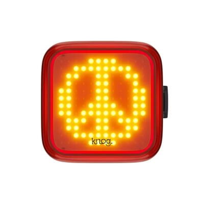 Achterlamp fiets knog blinder - peace
