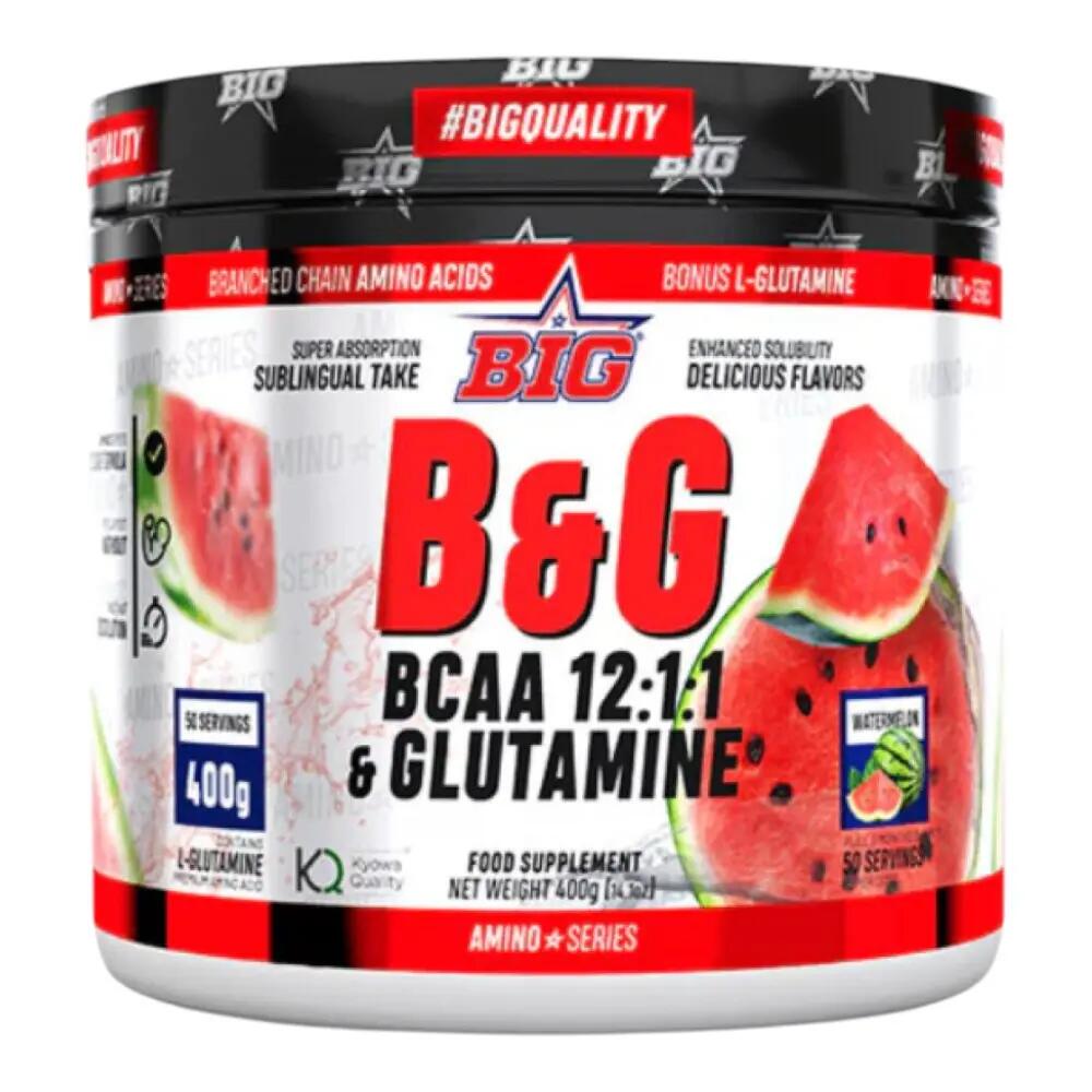 B&G Kojak (BCAA 12:1:1 + Glutamina) Edición Limitada - 400g Fiesta Kojak - BIG 4/6