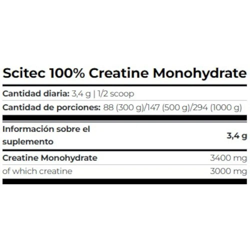 Creatina Monohidrato - 500g Scitec Nutrition 2/4