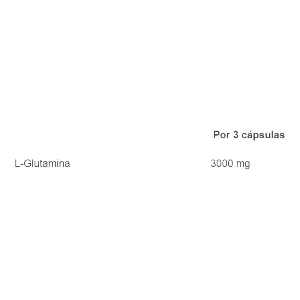 Suplemento - Fitness, Bodybuilding - L-glutamina - Cápsulas 90 uds - Portugal 2/2
