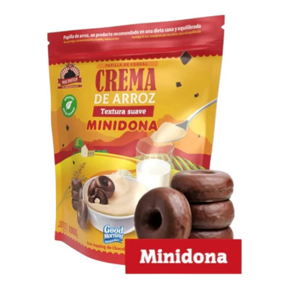 Max Protein - Good Morning Crema de Arroz 1 kg - Harina de avena proteica 5/5