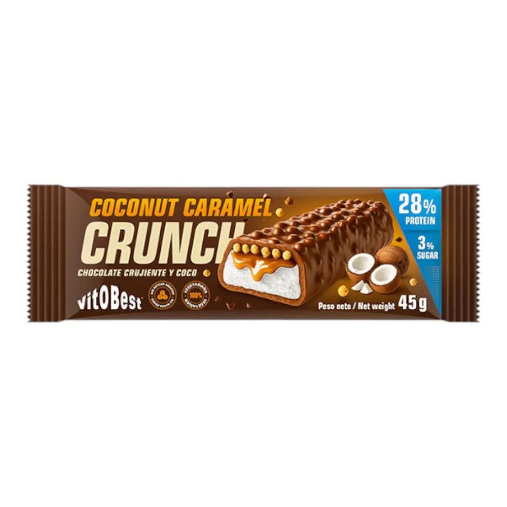 Barrita Crunch Protein Bar - 45g Coco Caramelo - VitoBest 3/5
