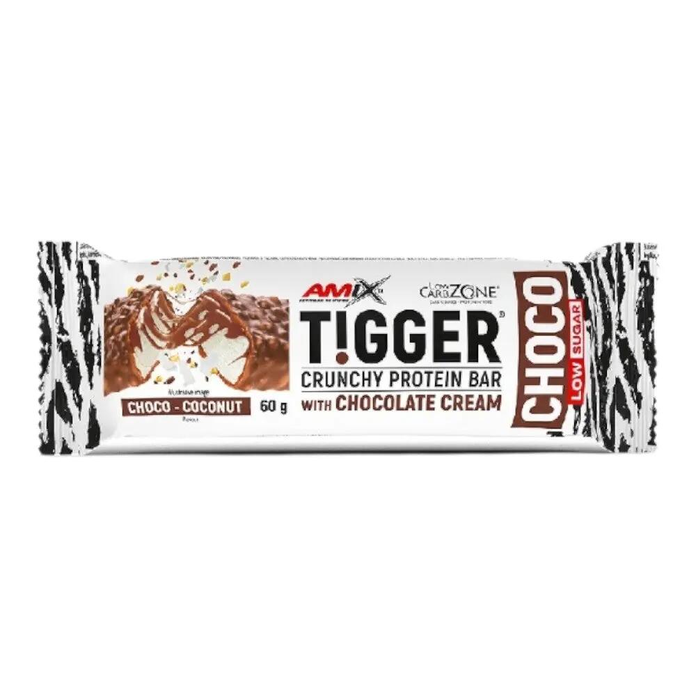 Barrita Tigger Crunchy Protein Bar - 60g Mazapán - Amix Nutrition 3/6
