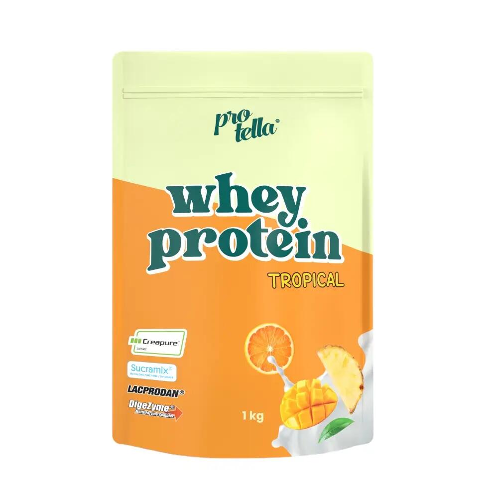 Whey protein concentrate - General fitness, Bodybuilding - 1 kg - PROTELLA 5/5
