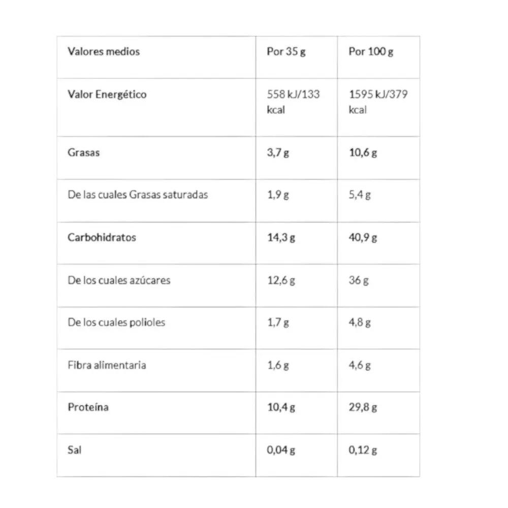 Barrita proteica - 27%+ proteína láctea - McPro 35 g - Merengada 3/4