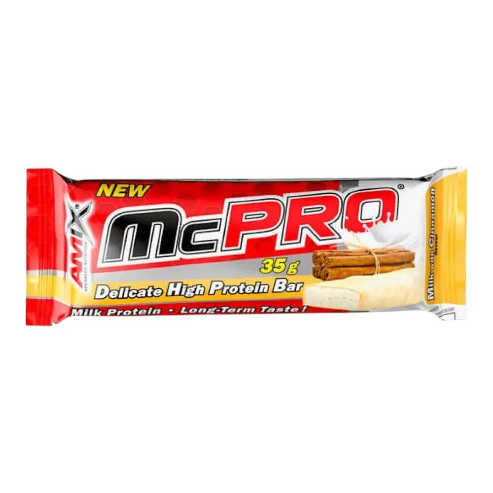 Barrita proteica - 27%+ proteína láctea - McPro 35 g - Merengada 2/4