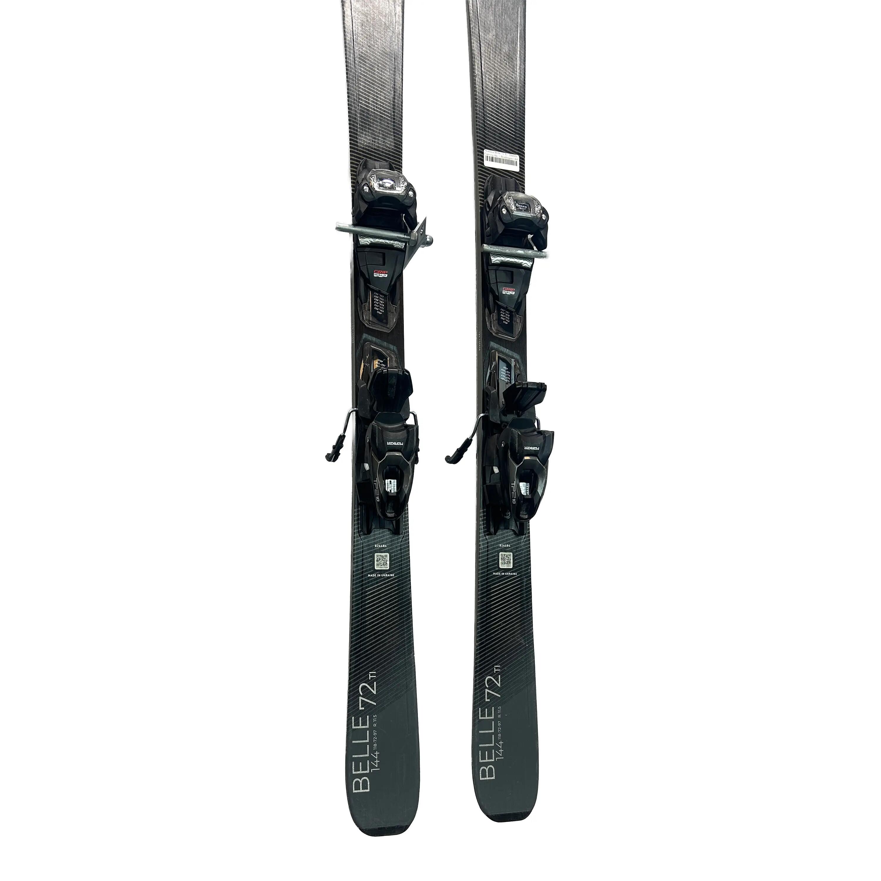 Tweedehands - Ski's Nordica Belle 72 Ti - Dames Carving Ski + Bindingen-144 4/6