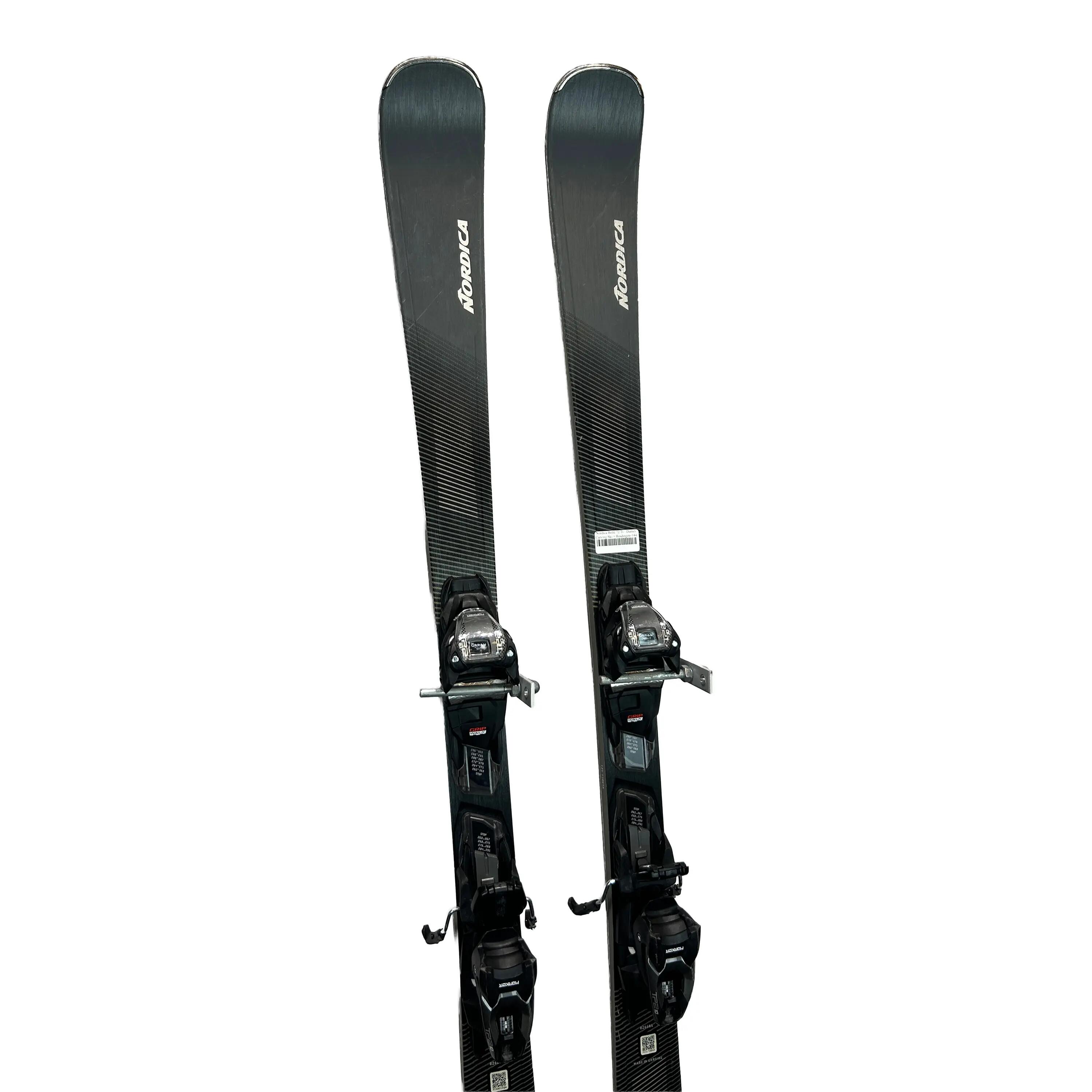 Tweedehands - Ski's Nordica Belle 72 Ti - Dames Carving Ski + Bindingen-144 3/6