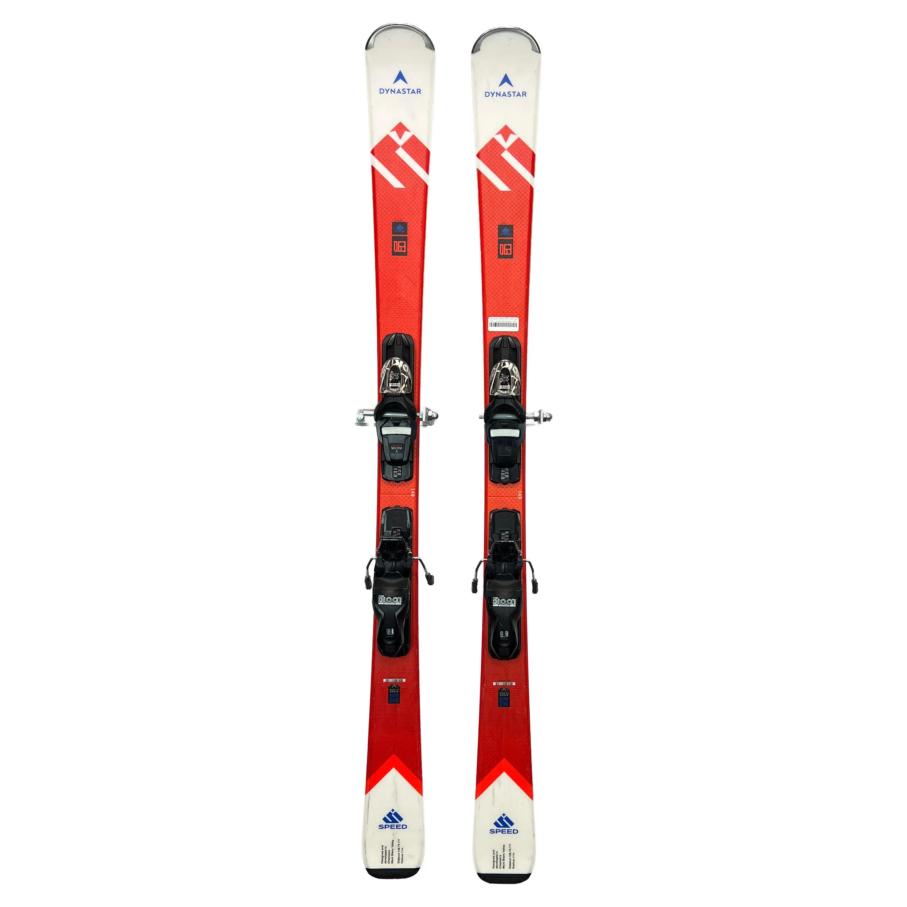 Tweedehands - Ski's Dynastar Speed 063 Carving Ski + Look Bindingen-149 2/6