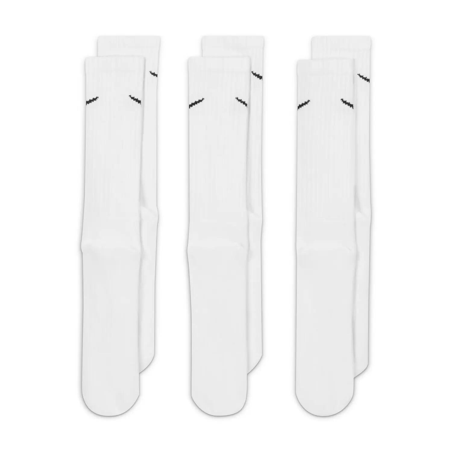 Calzini Adulto Unisex Misura Confezione 3 Nike Value Bianco 6/7