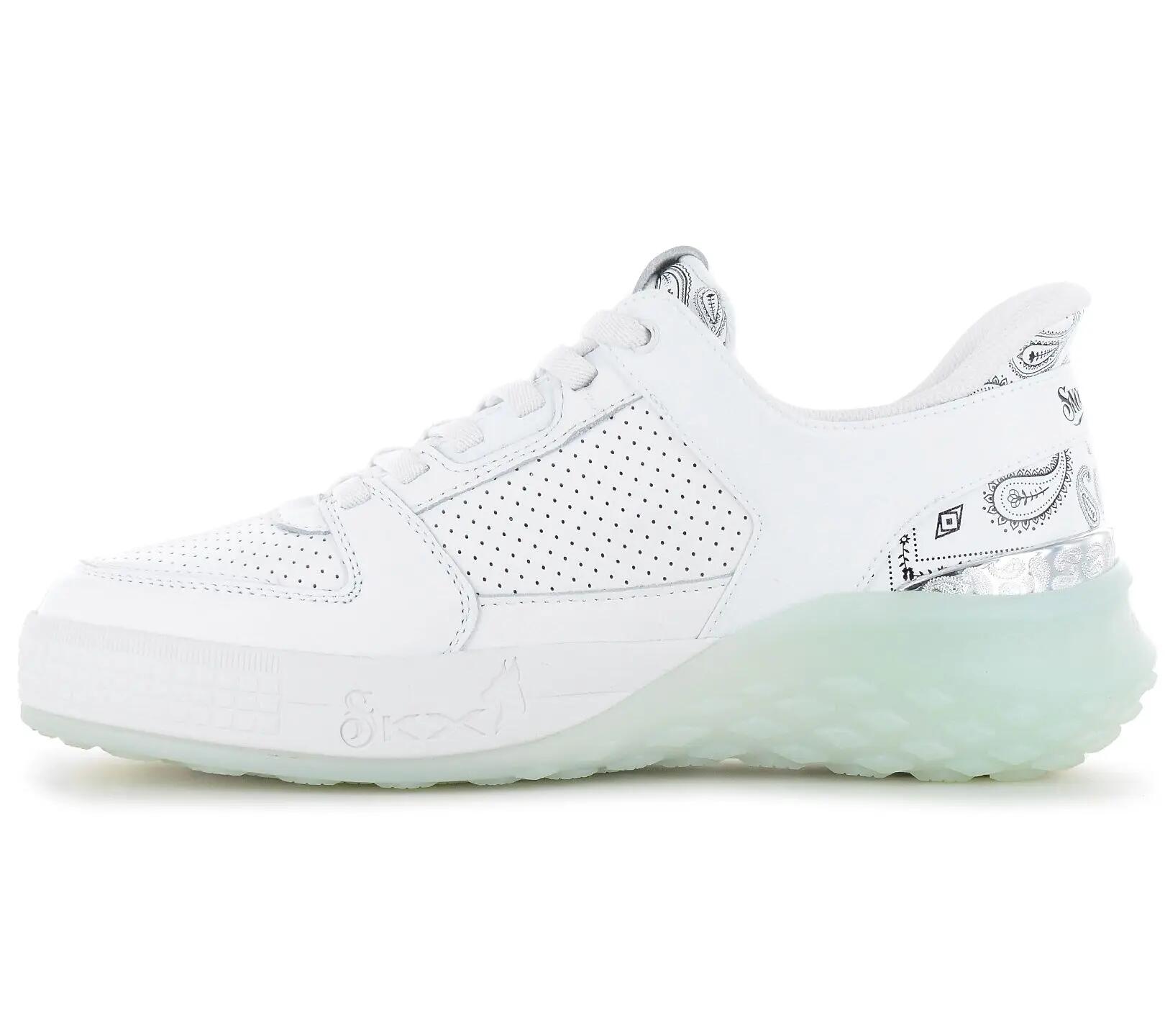 Hombres - Skechers Sizzle Snoop - 251170-Wht - Blanco 5/6