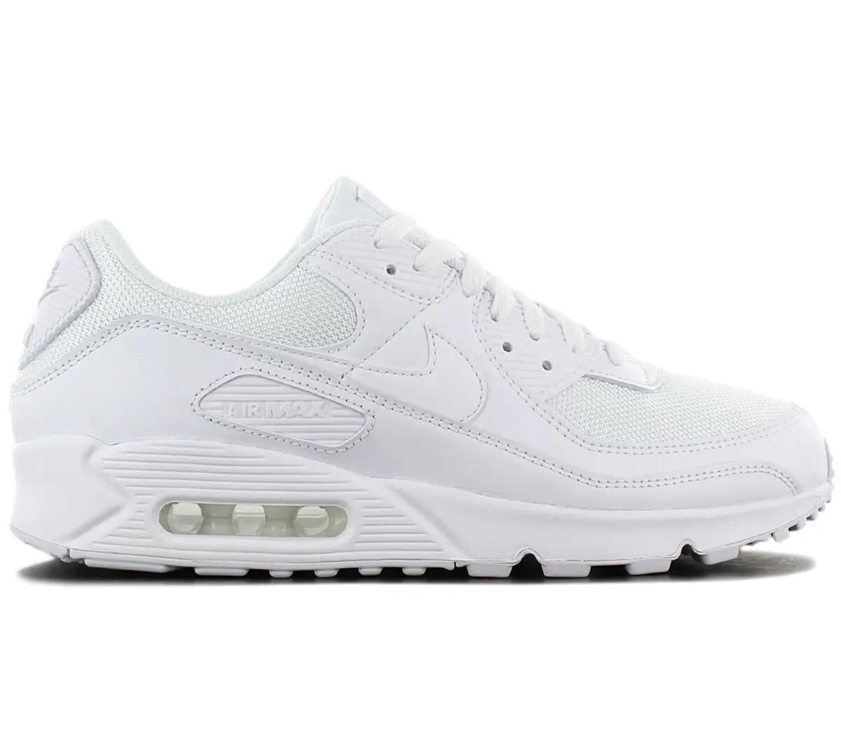 Nike Air Max 90 Triple White CN8490-100 Wit-44 6/6
