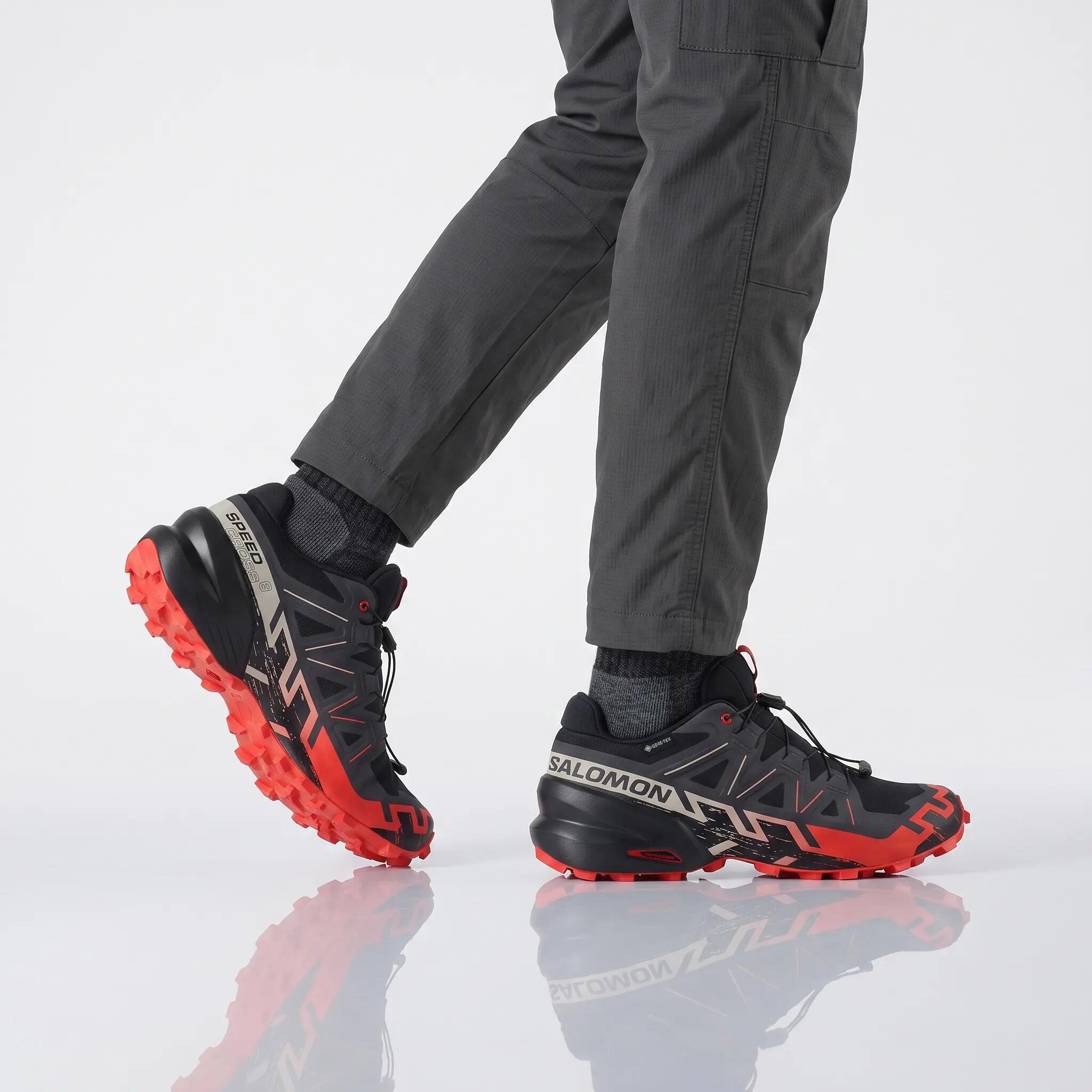 Homme - Salomon Speedcross 6 Gtx - 492260 - Noir 5/6