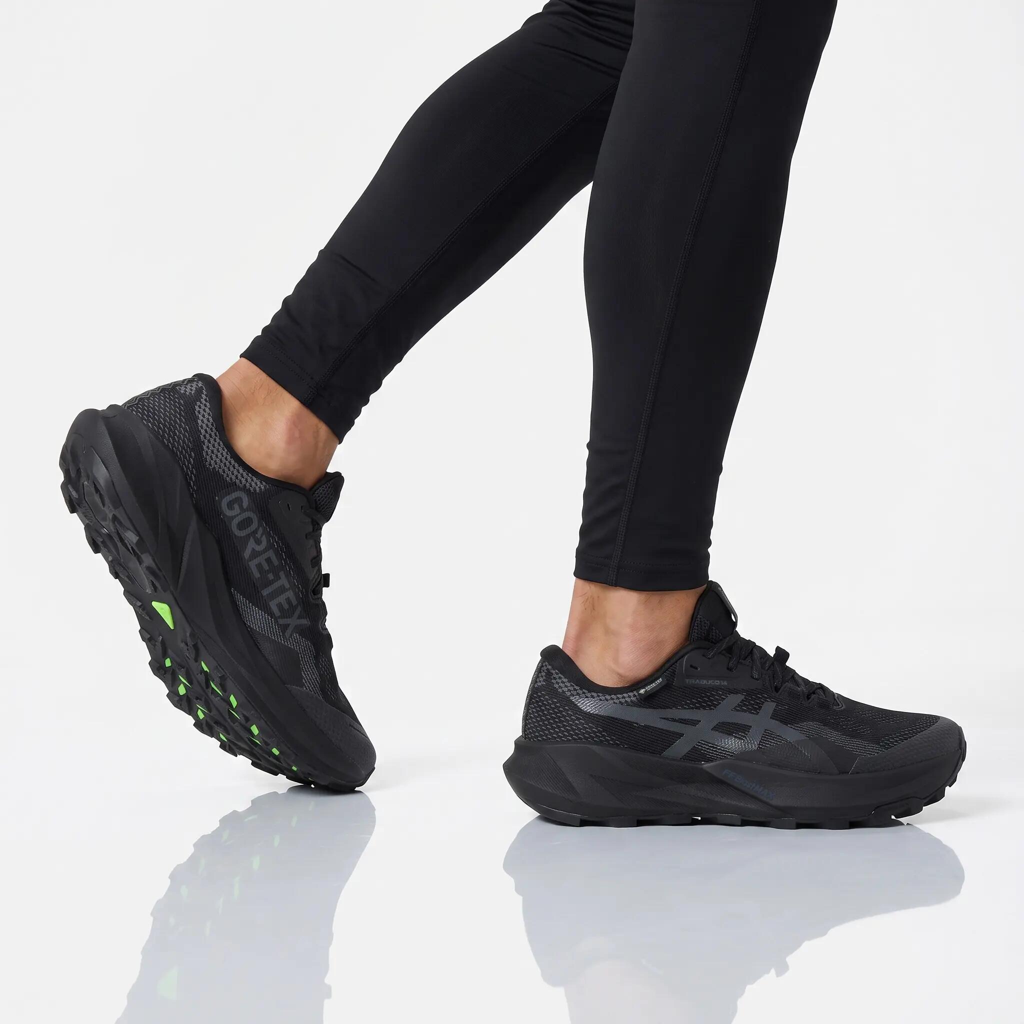 Męskie - Asics Trabuco 14 Gtx - 1011c165-002 - Czarny 5/7