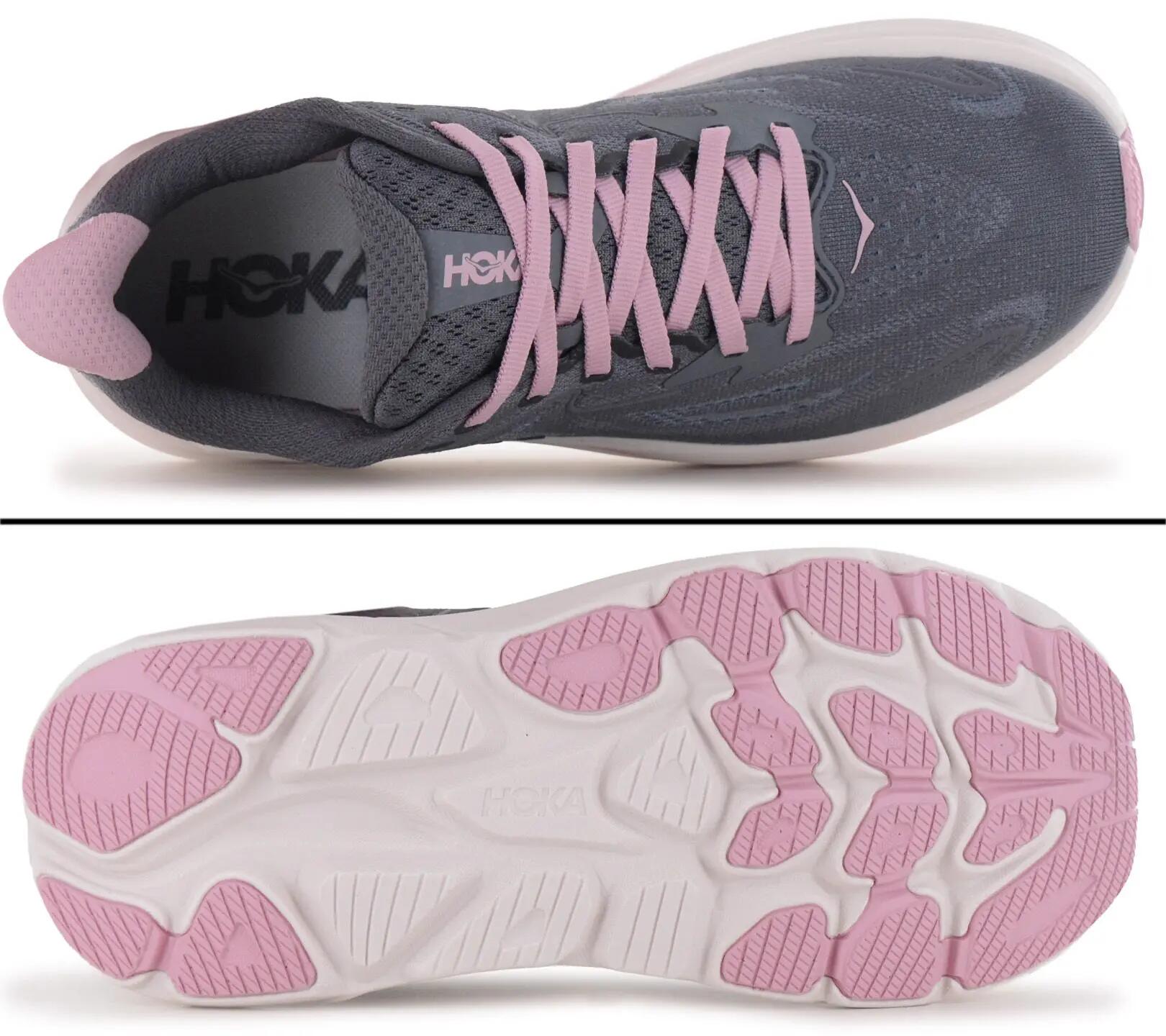Schoenen - hardlopen - dames - clifton 10 - gedempt - dried rose 4/6