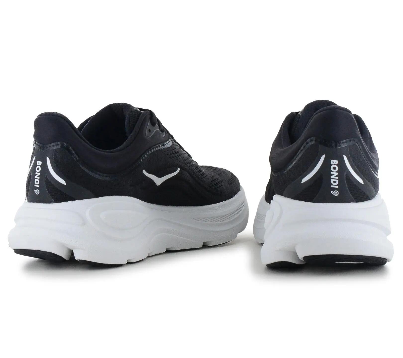 Hoka One One Bondi 9 Black White (Women's) 3/6