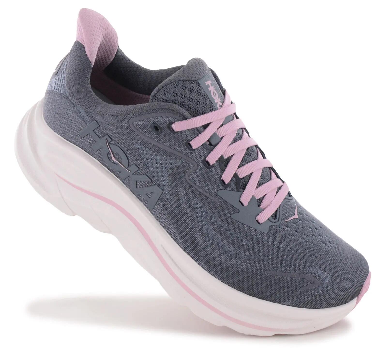 Schoenen - hardlopen - dames - clifton 10 - gedempt - dried rose 2/6
